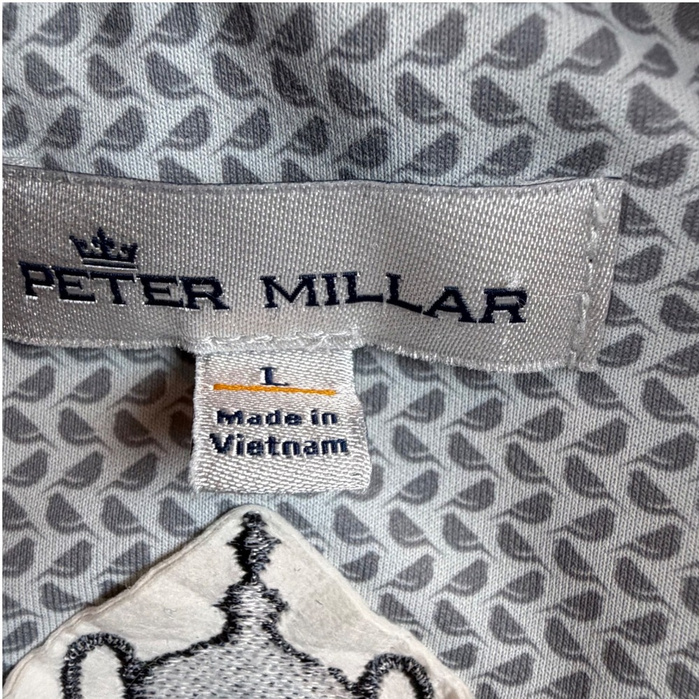 Peter Millar Perth Birdseye Performance Quarter-Z… - image 2